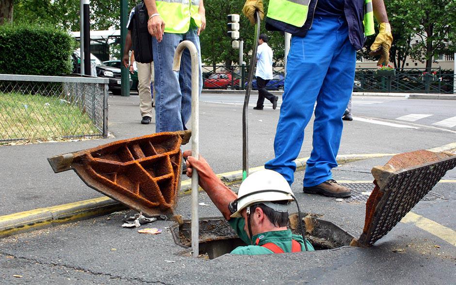 travaux assainissement Coubert